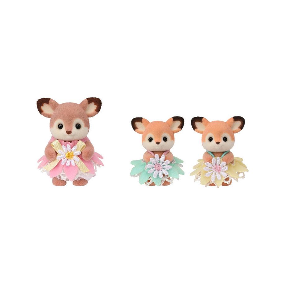 Sylvanian Families  Bébé chevreuil avec balançoire fleurie Set de jeu 