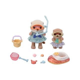 Sylvanian Families  Orsetto di mare con snorkeling 