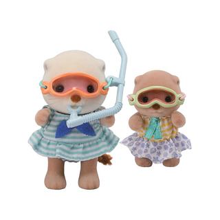 Sylvanian Families  Orsetto di mare con snorkeling 