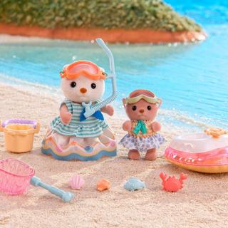 Sylvanian Families  Orsetto di mare con snorkeling 