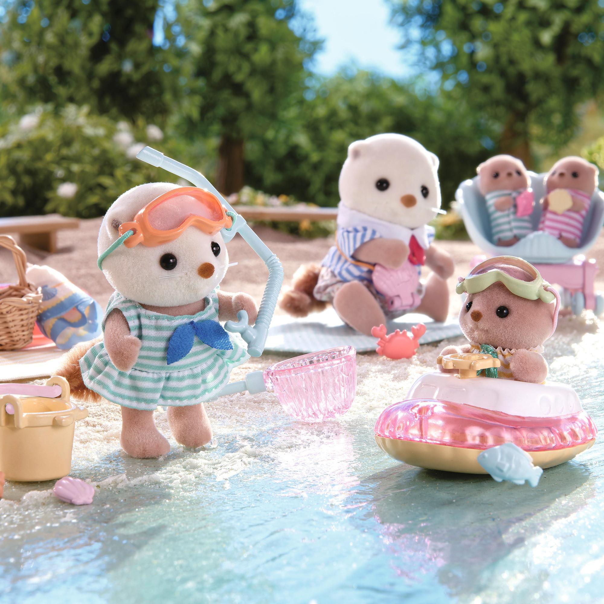 Sylvanian Families  Orsetto di mare con snorkeling 