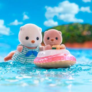 Sylvanian Families  Orsetto di mare con snorkeling 