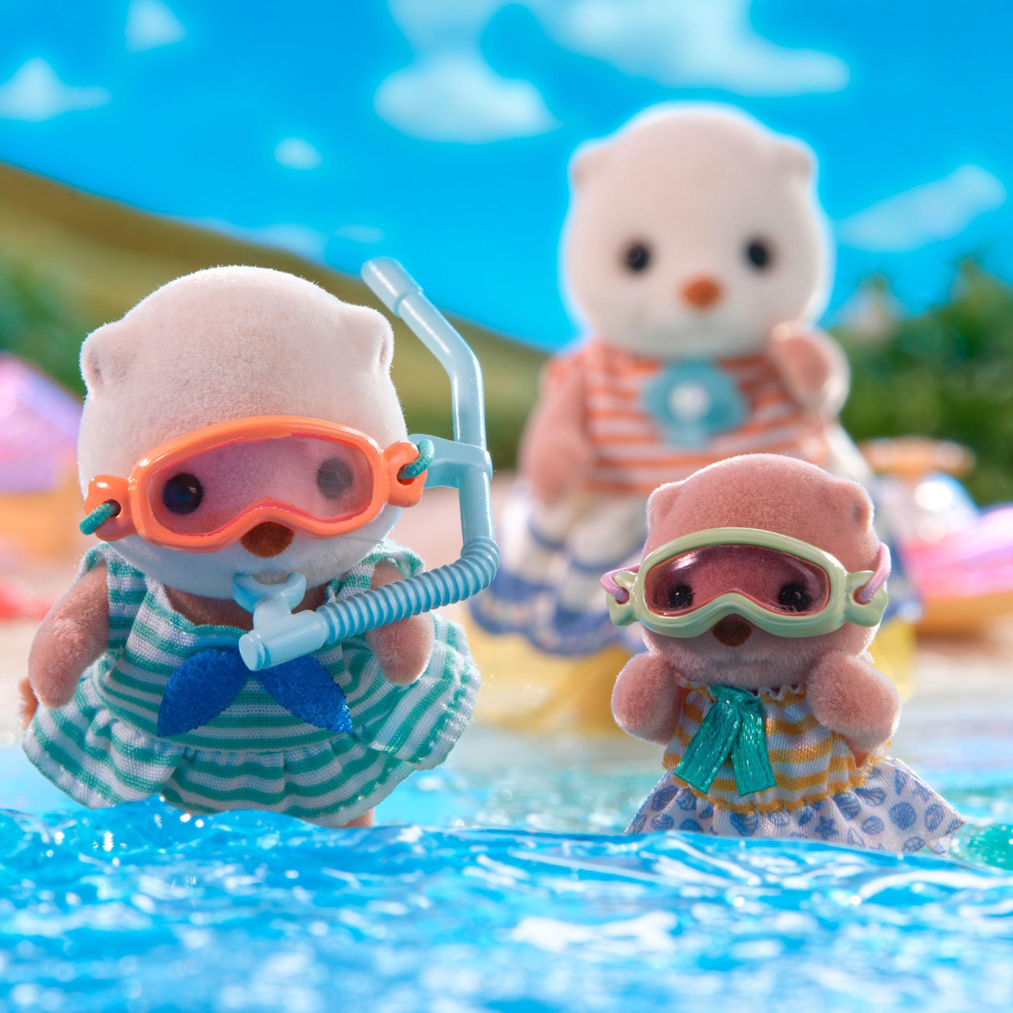 Sylvanian Families  Orsetto di mare con snorkeling 