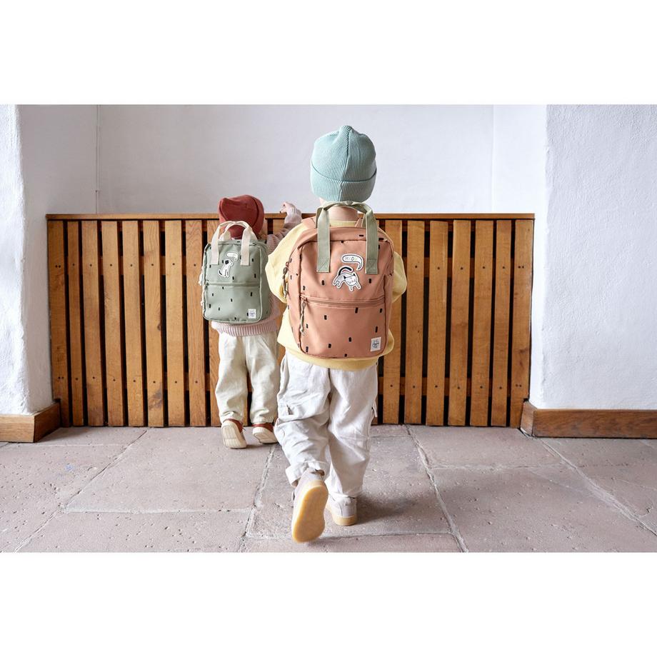 LÄSSIG Zaino per asilo Zaino asilo quadrato 