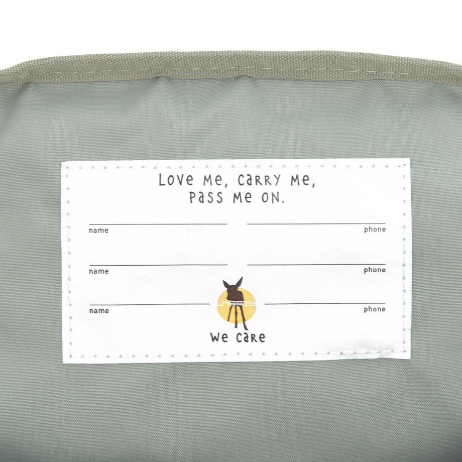 LÄSSIG Zaino per asilo Zaino asilo quadrato 