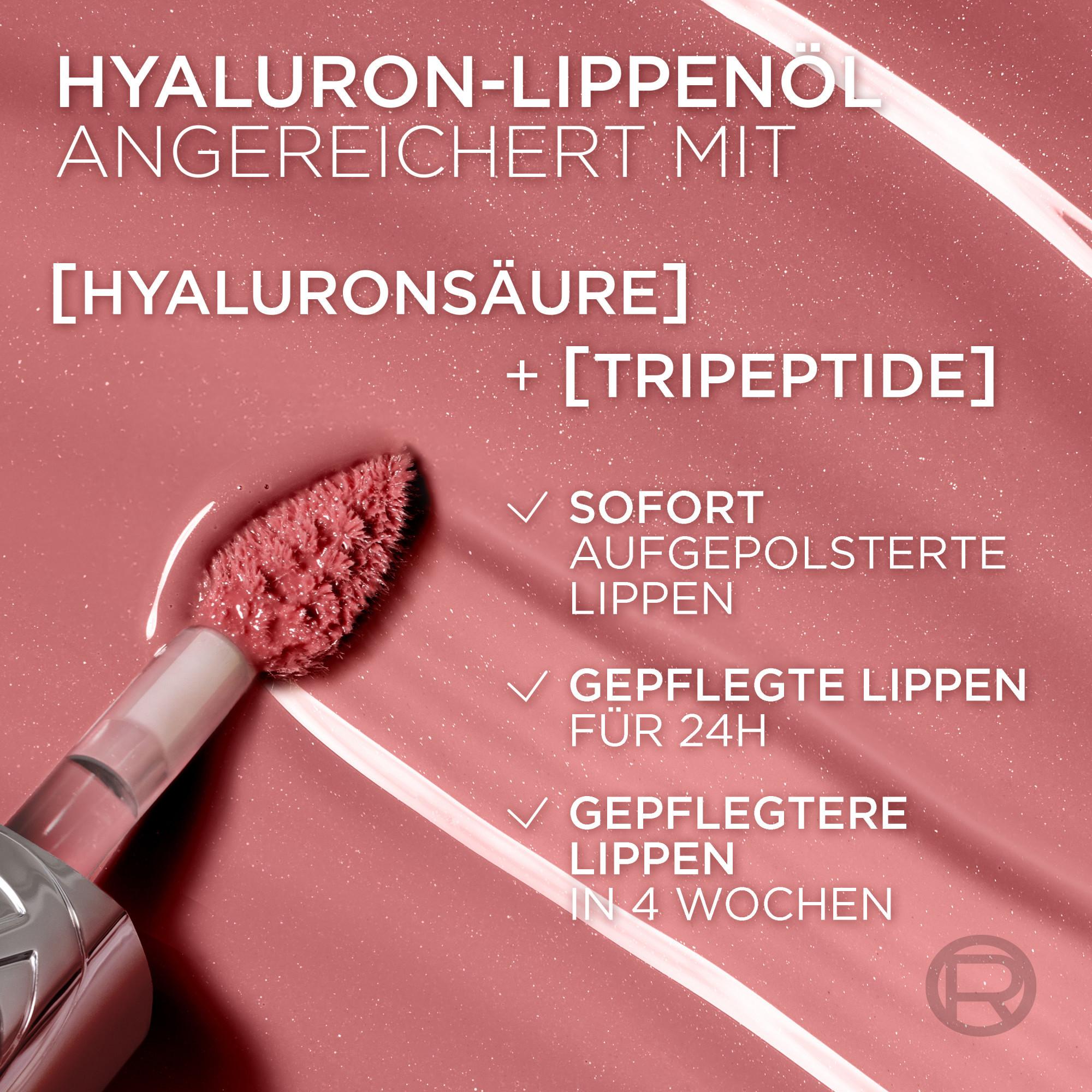 L'OREAL  Huile à lèvres Plump Ambition Hyaluron 