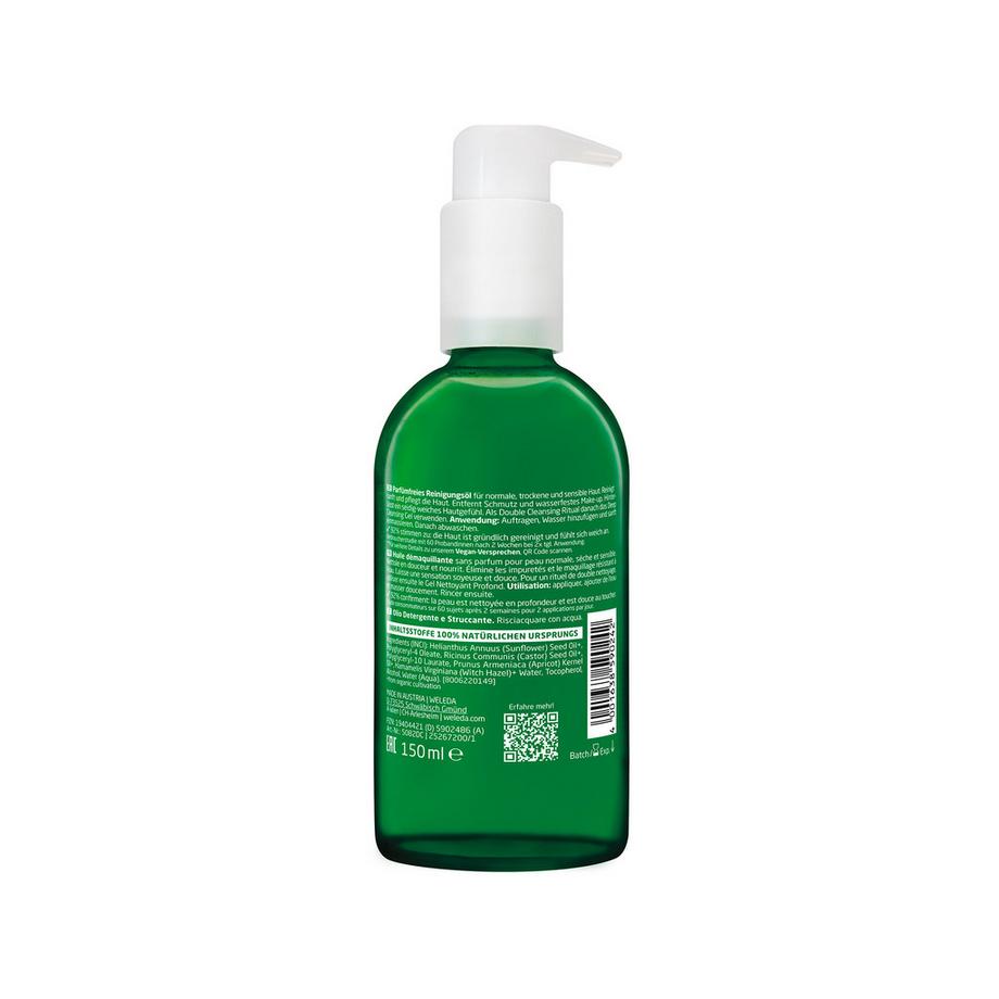 WELEDA  Make-up Removal Cleansing Oil parfümfrei 