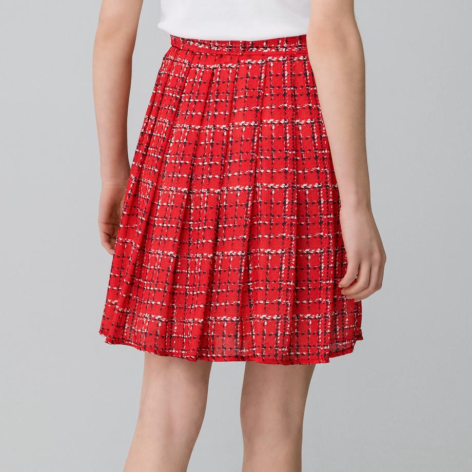 Manor Woman Gonna Corta Plissettata  