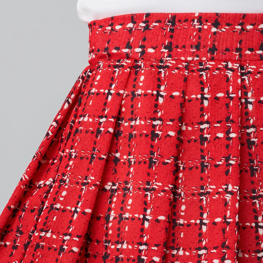 Manor Woman Gonna Corta Plissettata  