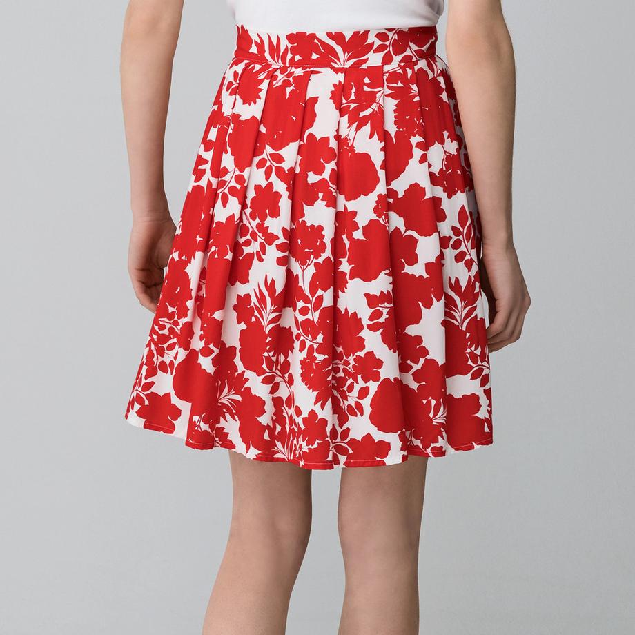 Manor Woman Gonna Corta Plissettata  