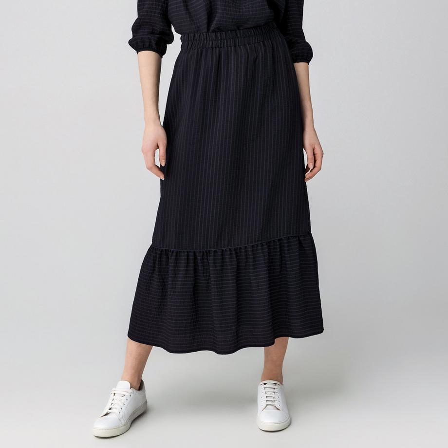 Manor Woman Tie-Dye Ausgestellter Rock  