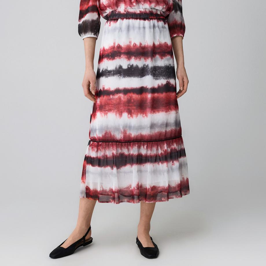 Manor Woman Jupe Évasée Tie-Dye  