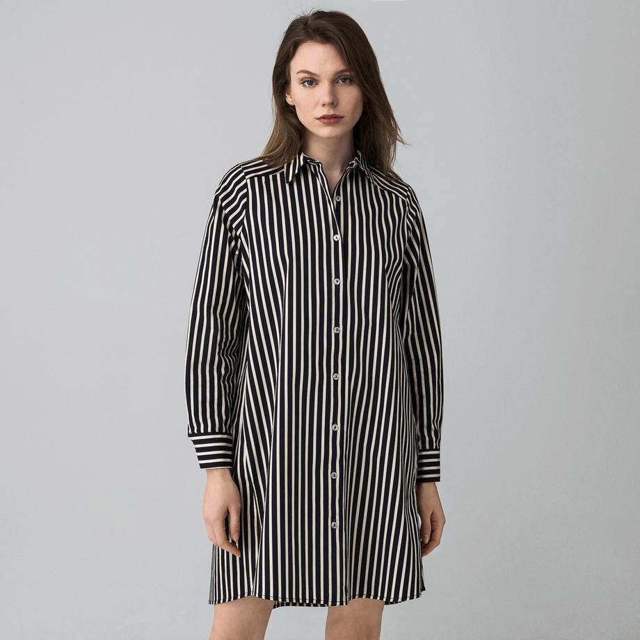 Manor Woman Gestreiftes Blusenkleid  