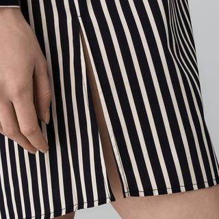 Manor Woman Robe chemise rayée  