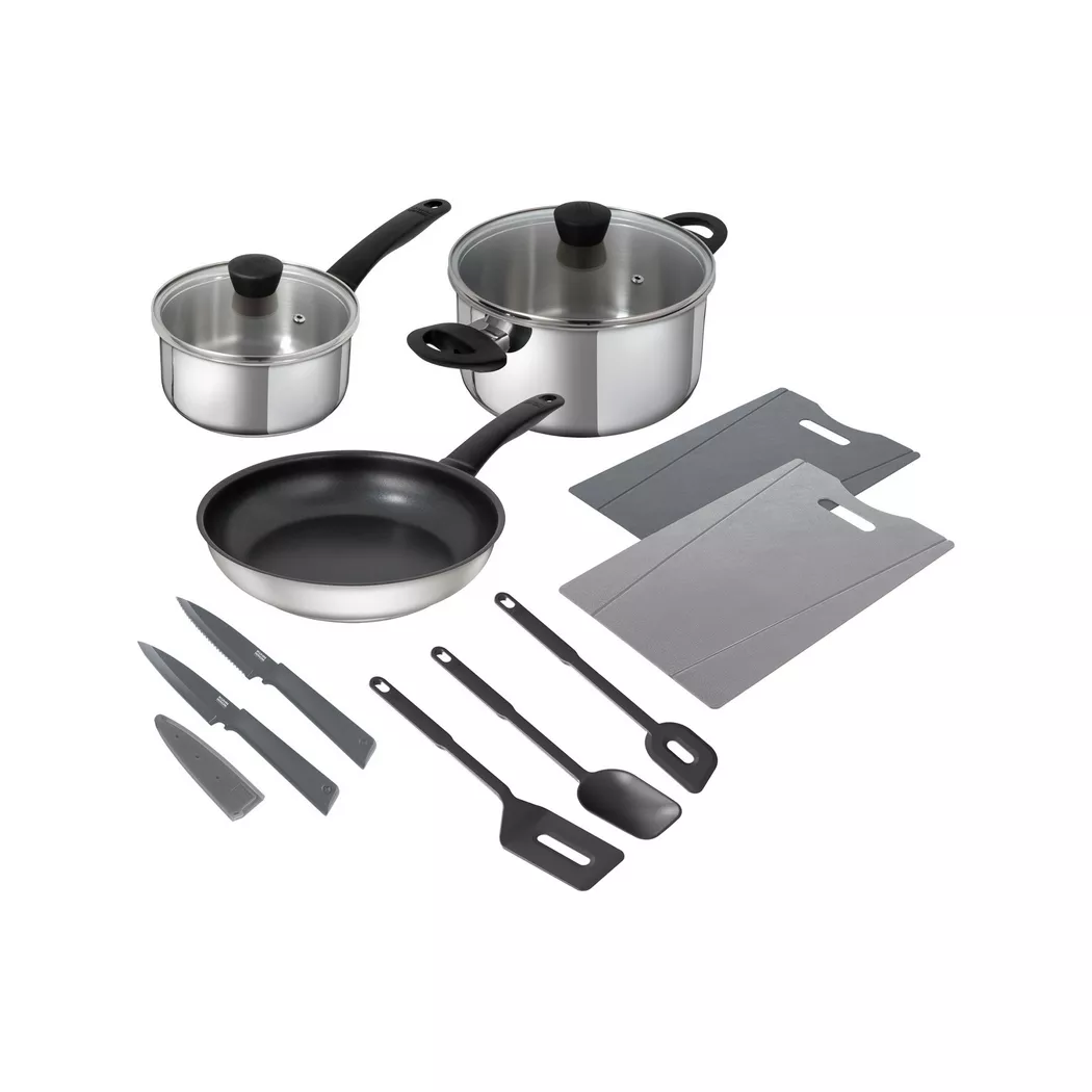 Kuhn Rikon - Kochgeschirr-Set, Set, Chrom 2