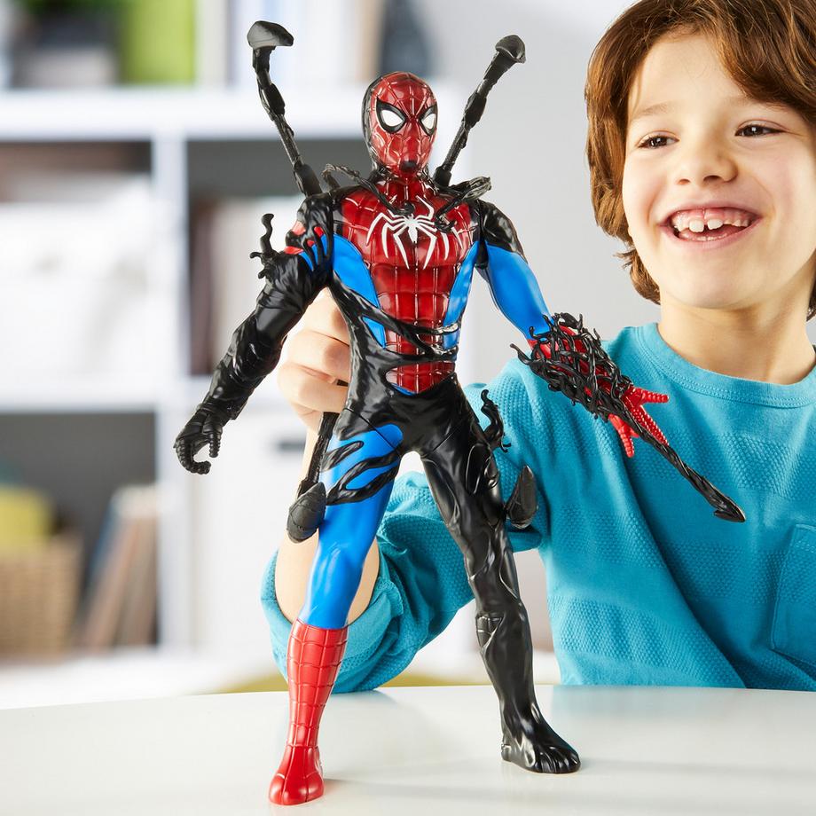 Hasbro  Marvel Spider-Man VenomVersus Spider-Man cambia colore 