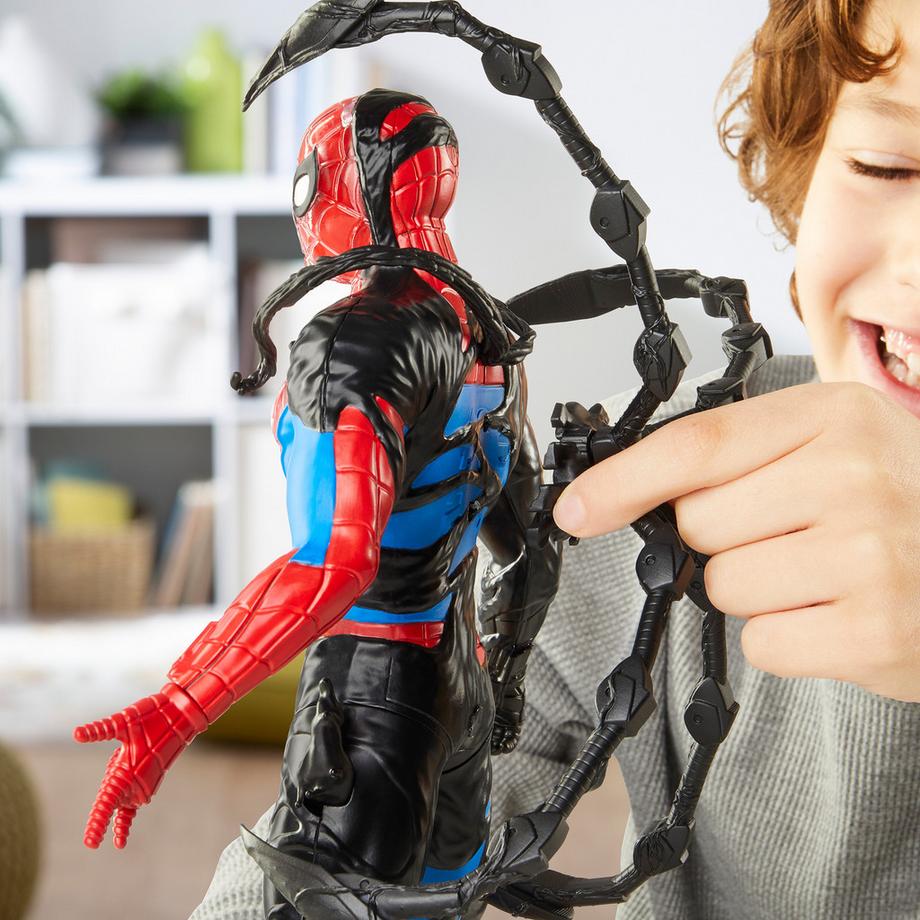 Hasbro  Marvel Spider-Man VenomVersus Spider-Man cambia colore 