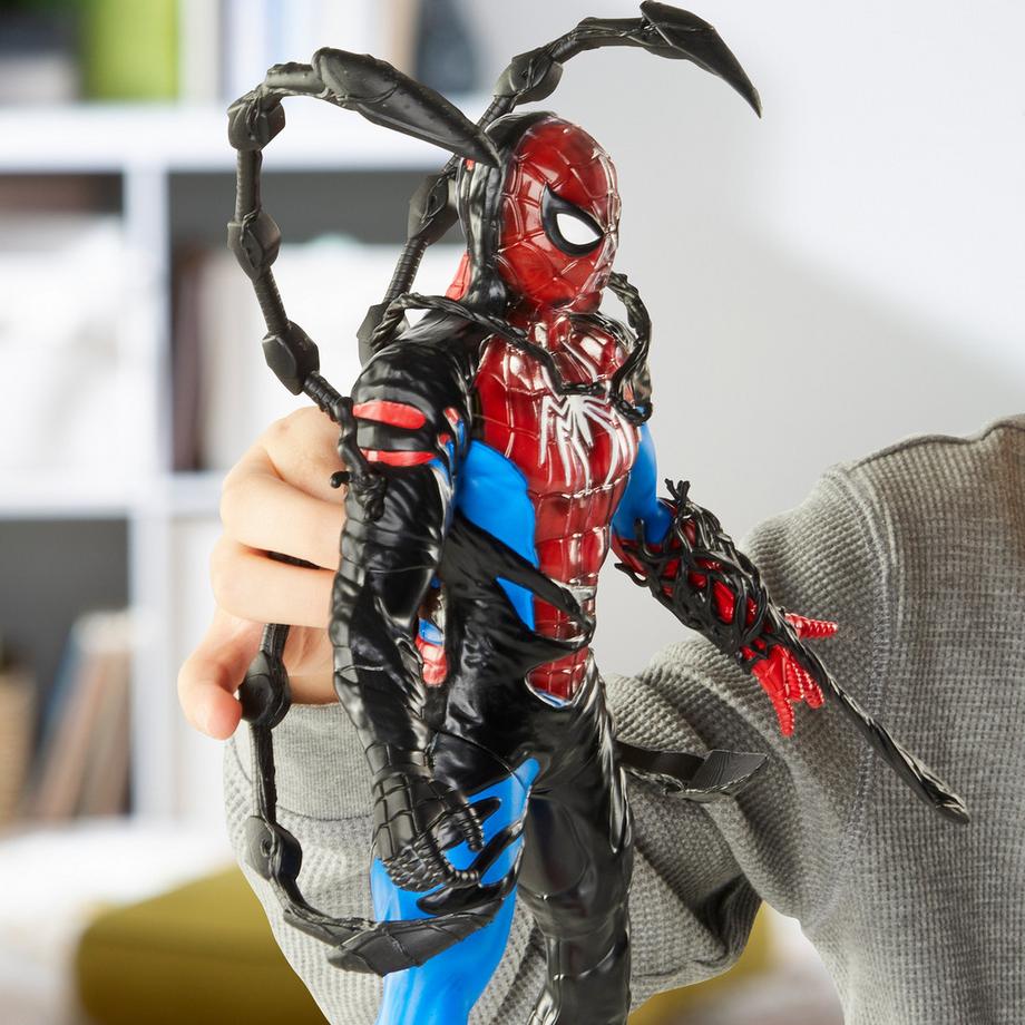 Hasbro  Marvel Spider-Man VenomVersus Spider-Man cambia colore 