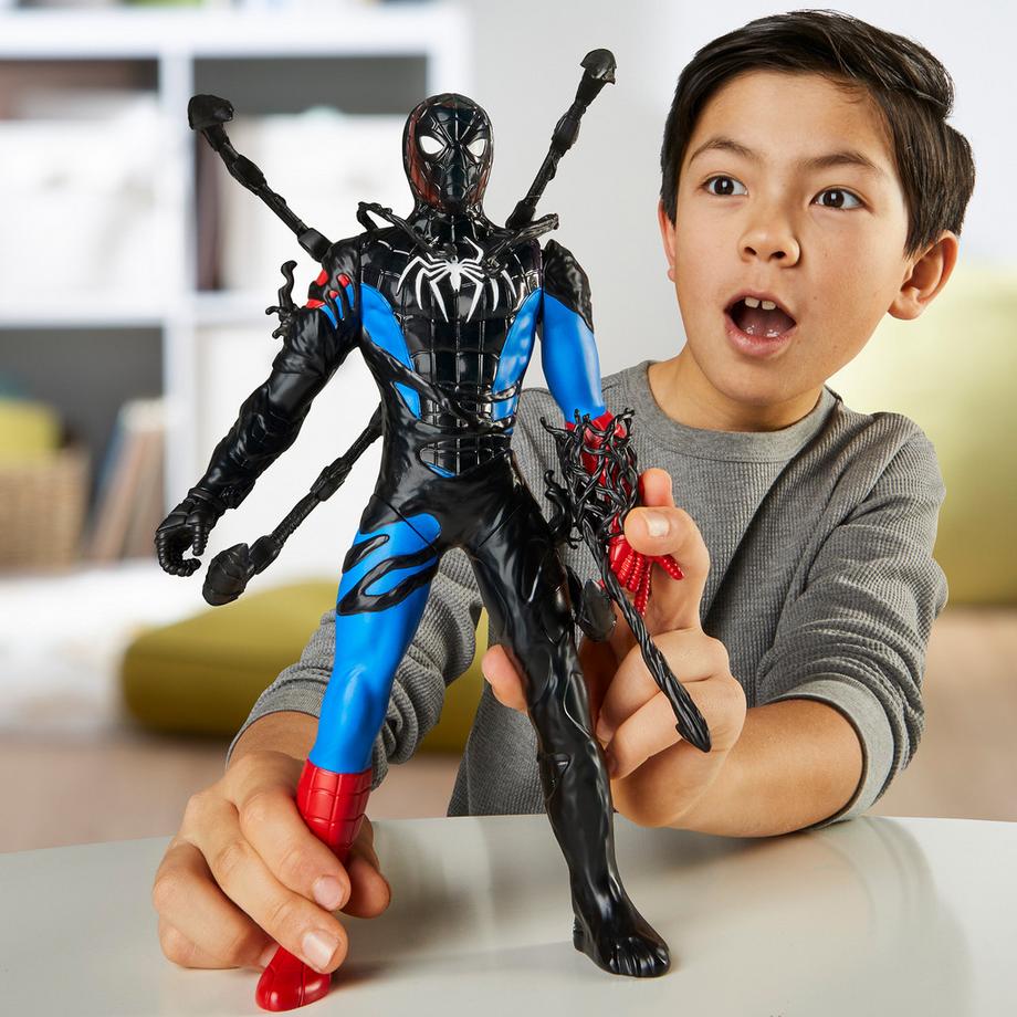 Hasbro  Marvel Spider-Man VenomVersus Spider-Man cambia colore 