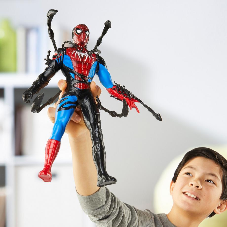 Hasbro  Marvel Spider-Man VenomVersus Spider-Man cambia colore 