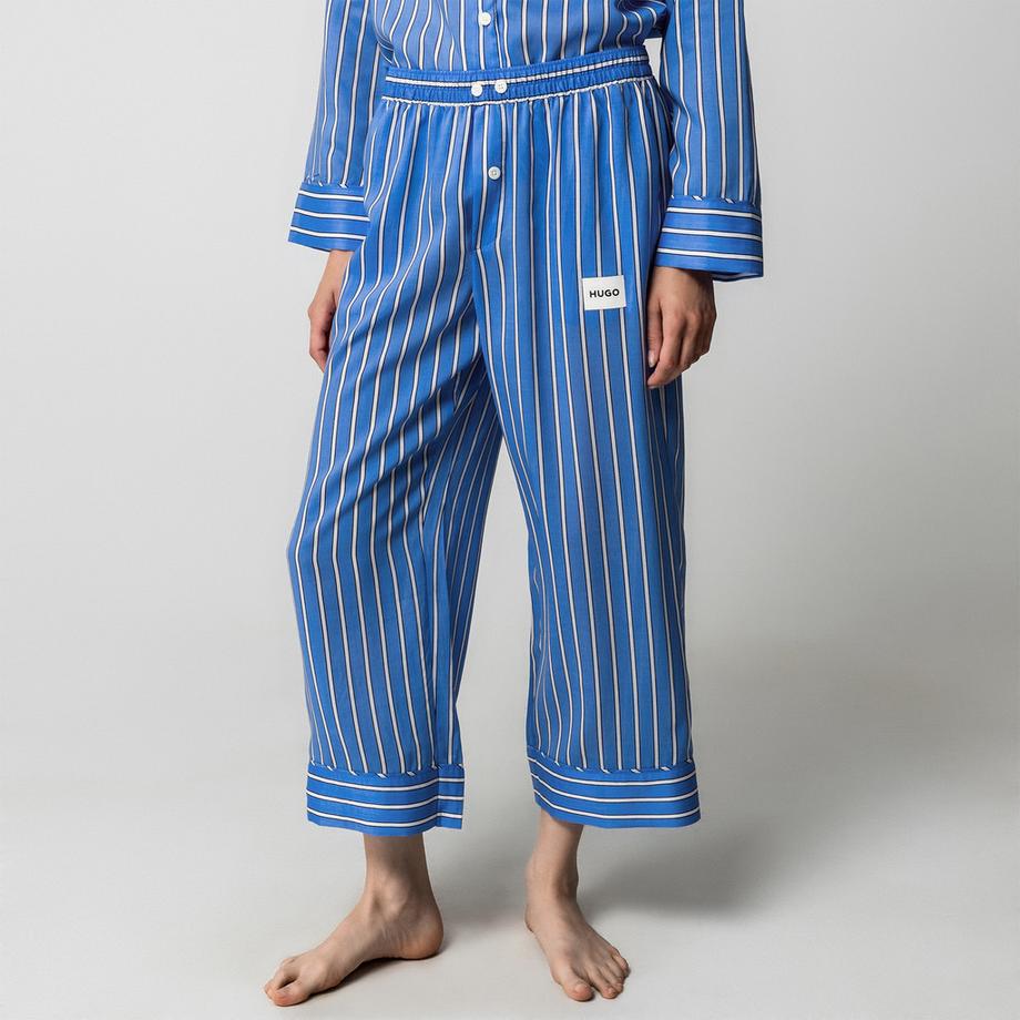 HUGO Gestreifte Regular Fit Loungewear Hose  