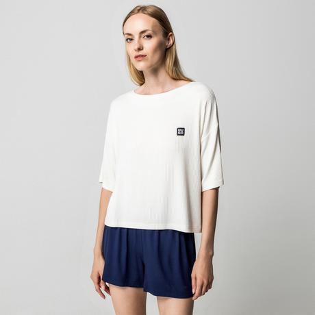 HUGO Haut de Pyjama Côtelé Épaules Tombantes  