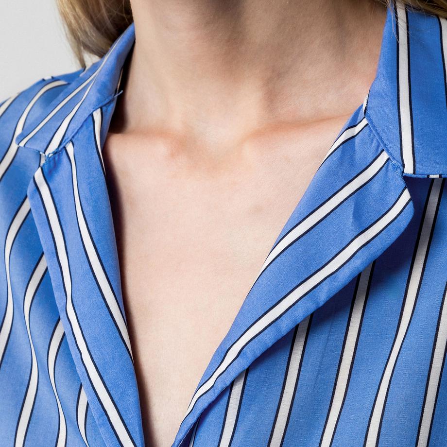 HUGO Haut de Pyjama Rayé Regular Fit  