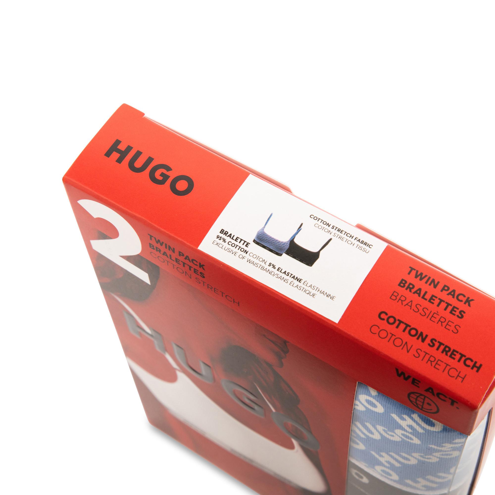 HUGO Confezione Doppia Bralette Cotone Stretch  