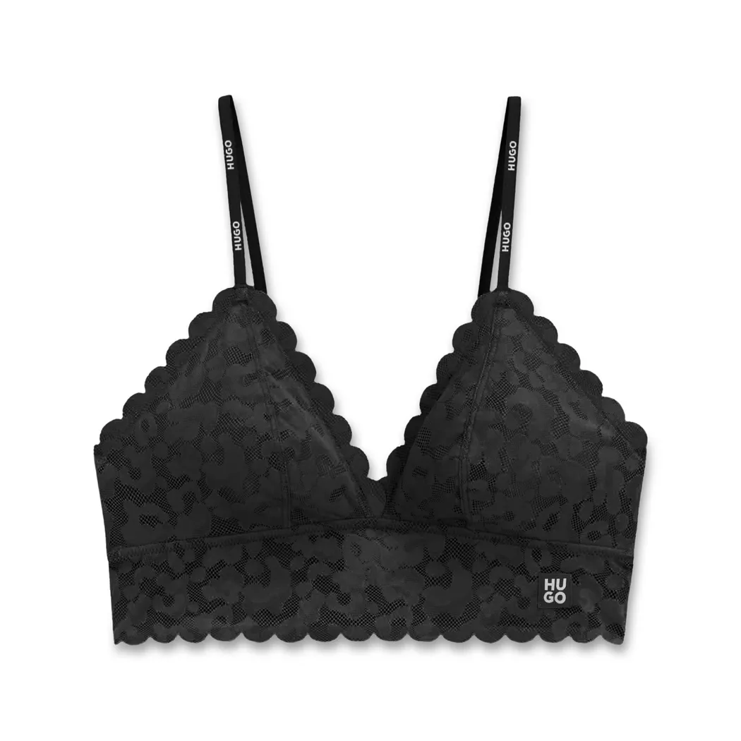 Hugo - Triangle-BH, wattiert, für Damen, Black, Größe XS