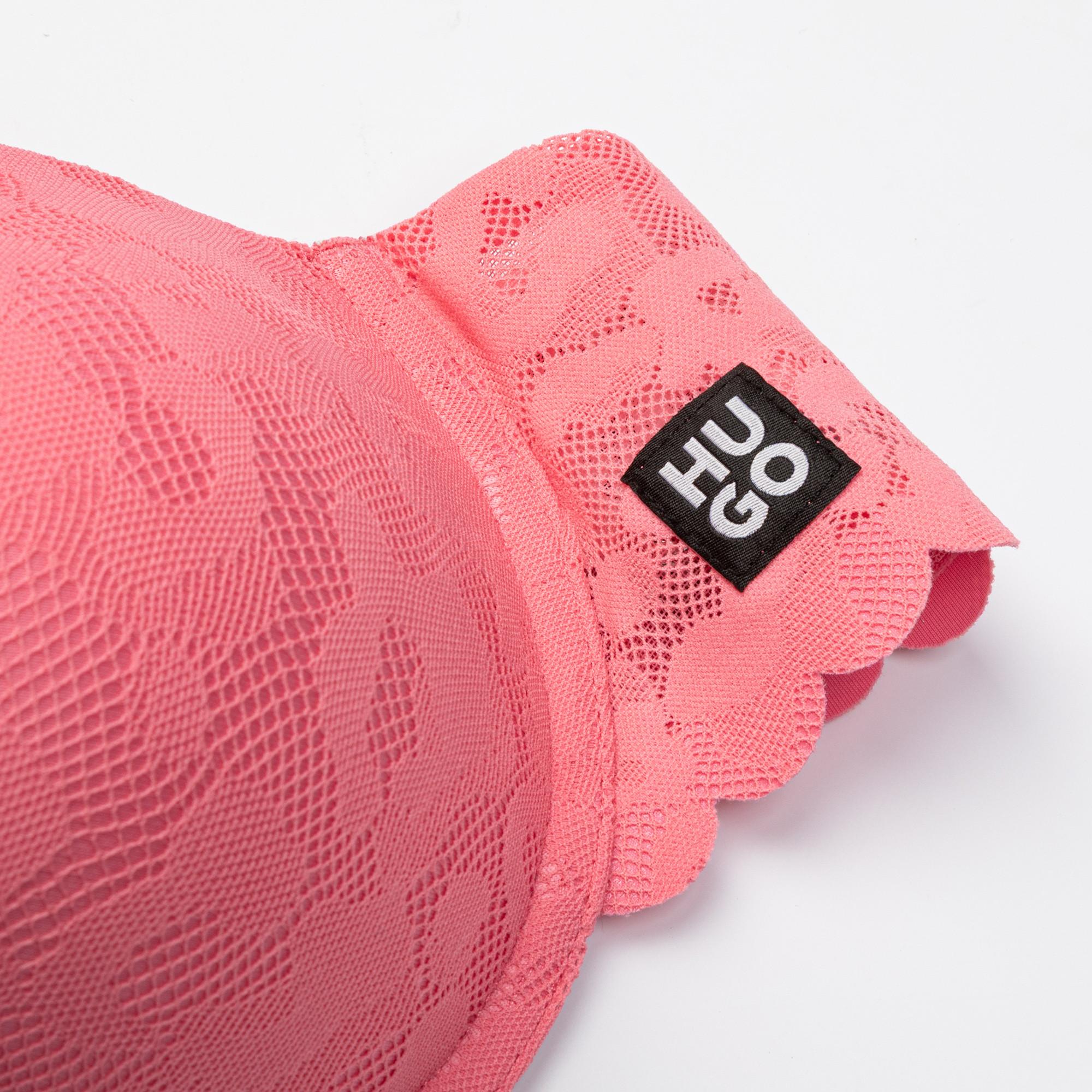 HUGO Soutien-gorge Push Up avec dentelle  