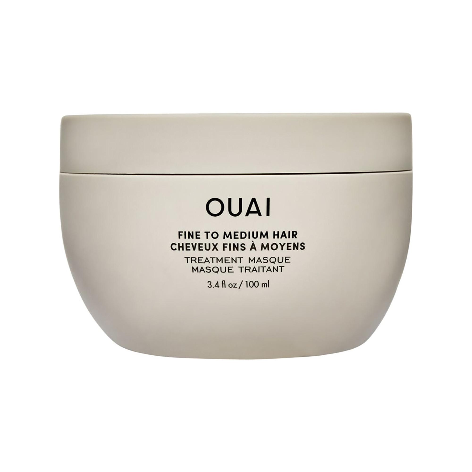 OUAI HAIRCARE Fine/Medium Hair Treatment Maschera per capelli, Formato da viaggio 