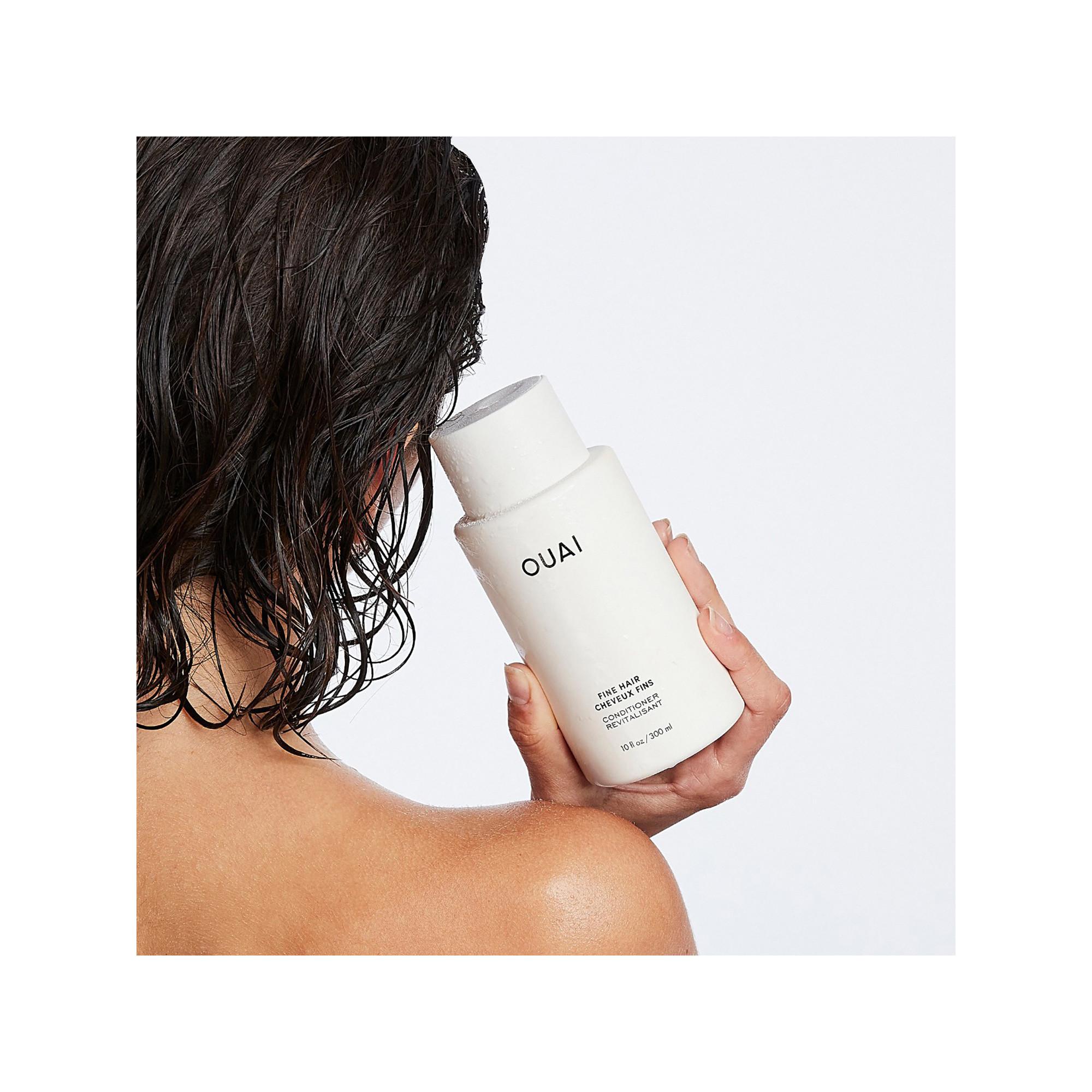 OUAI HAIRCARE Fine Hair  Balsamo per capelli fini, Formato da viaggio 