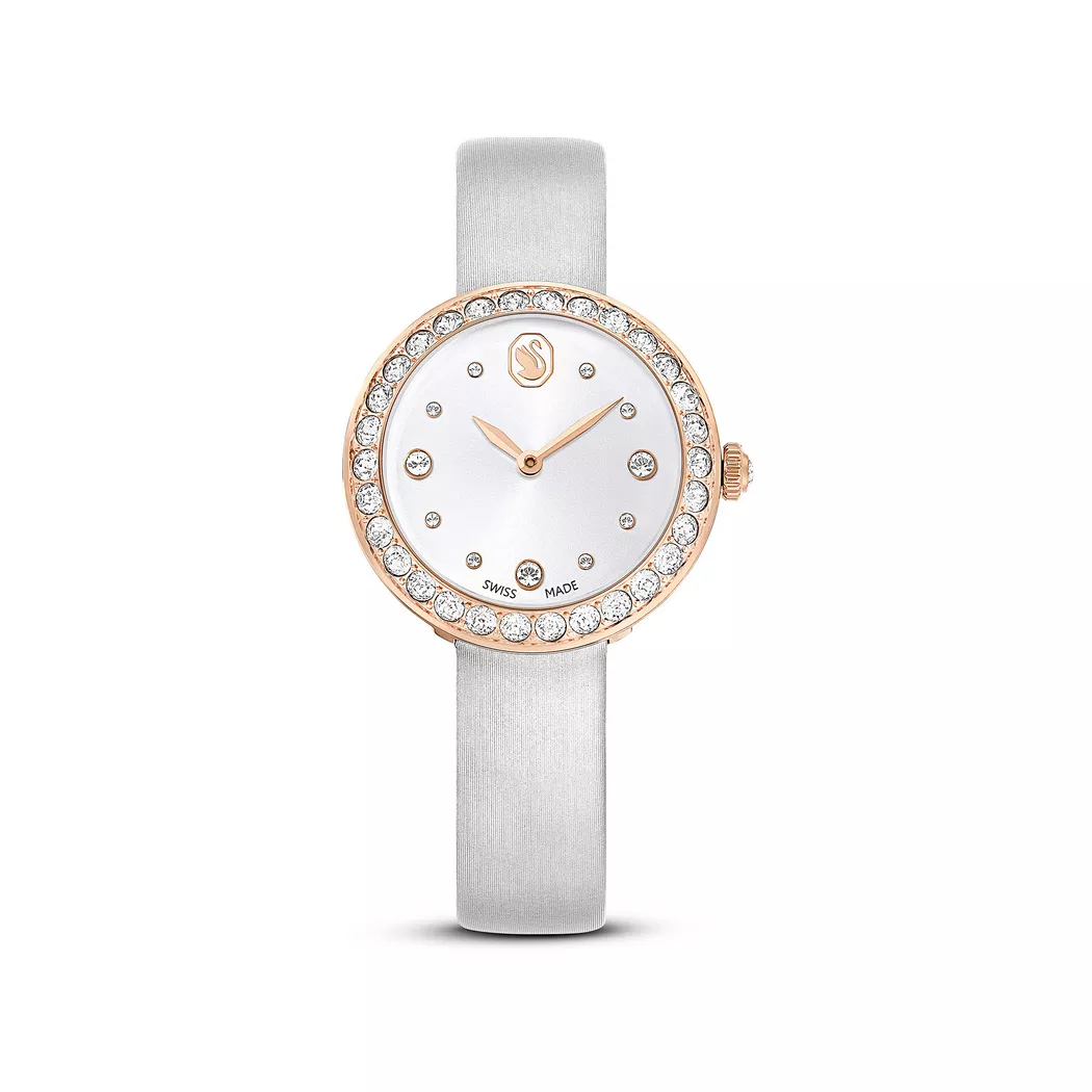 Swarovski - Analoguhr, Pave, One Size, Roségoldfarben