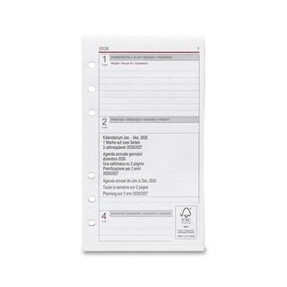 Manor Papeterie No Label Recharge Calendrier quotidien Refill 2026 
