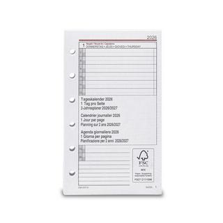 Manor Papeterie No Label Recharge Calendrier quotidien Refill 2026 