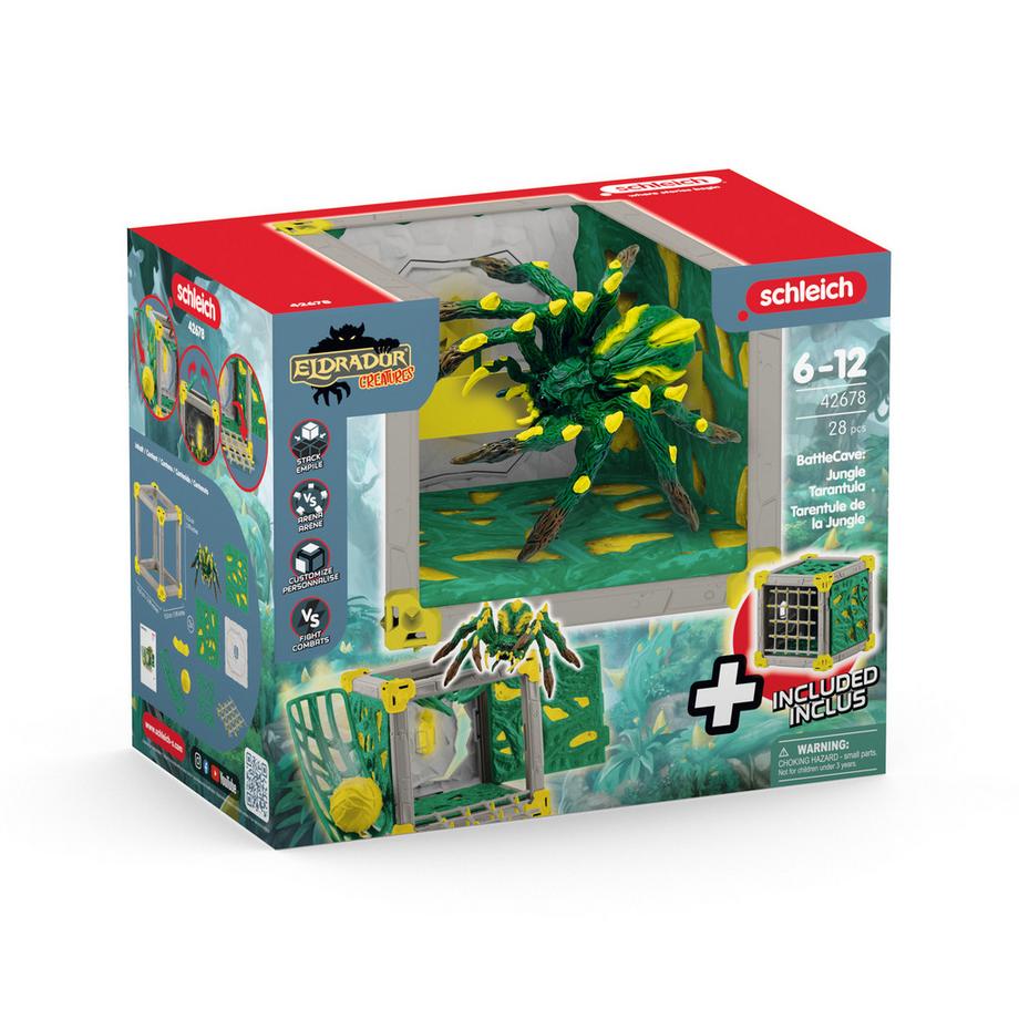 Schleich   BattleCave Dschungeltarantel 