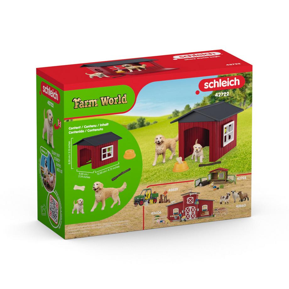 Schleich  Hundehütte 