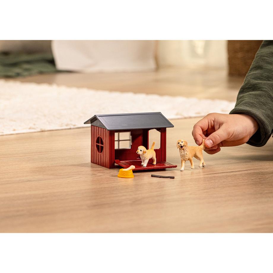 Schleich  Hundehütte 