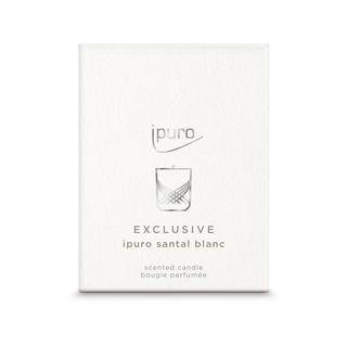 ipuro Candela profumata in vetro santal blanc 