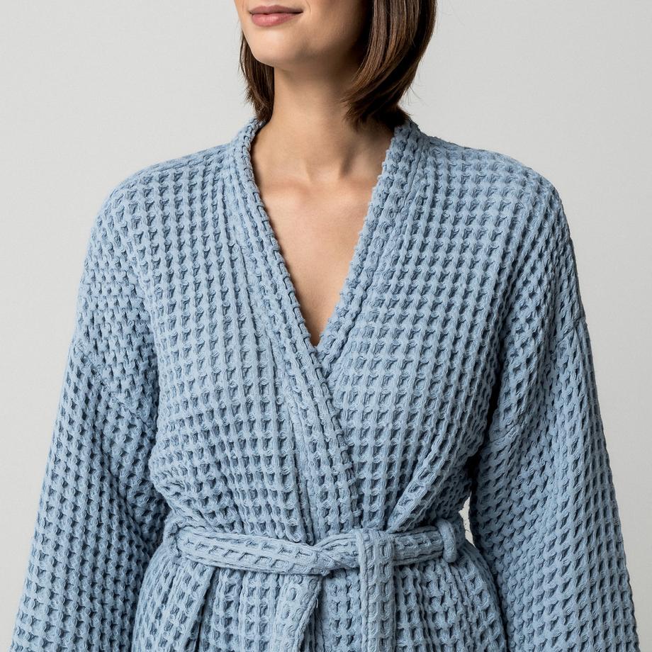Manor Home Mykonos Waffle Peignoir Unisexe  