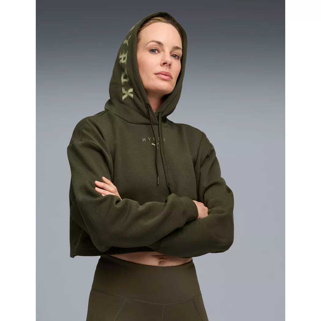 Puma - Hoodie, für Damen, Olivegrün, Größe XS