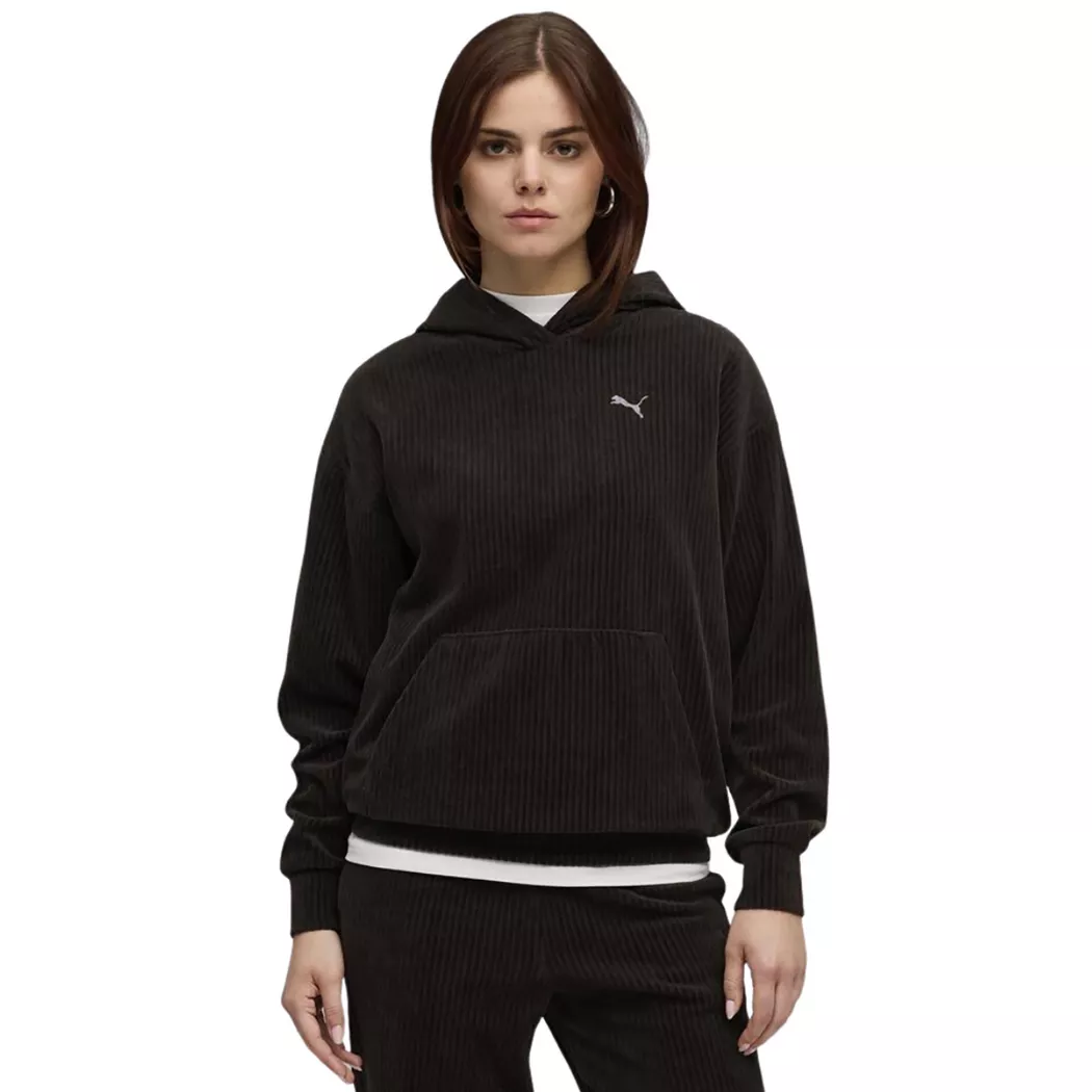 Puma Sweat à Capuche Ess No 1 Logo PUMA Black M Femme