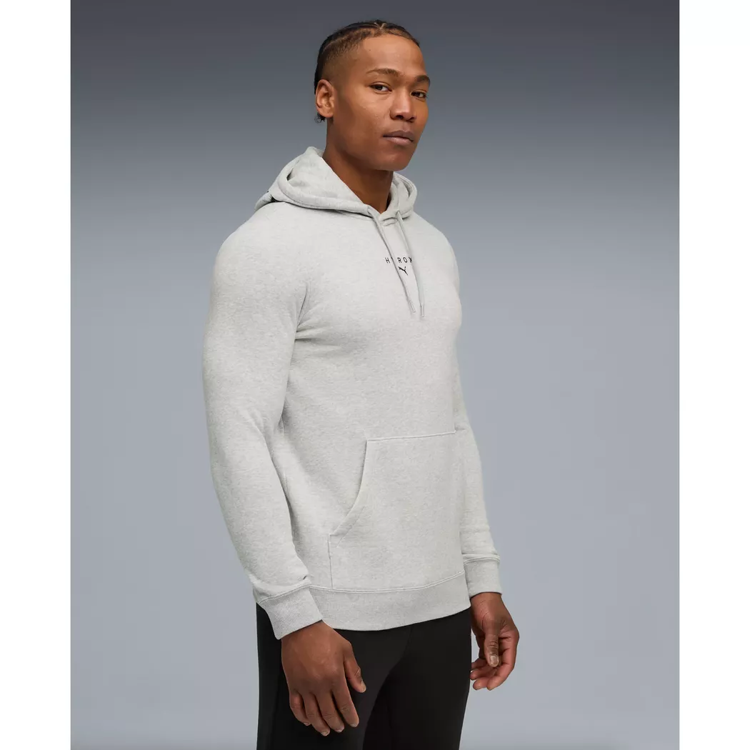 Puma Sweat à Capuche X Hyrox Heavyweight Light Gray Heather XL Homme