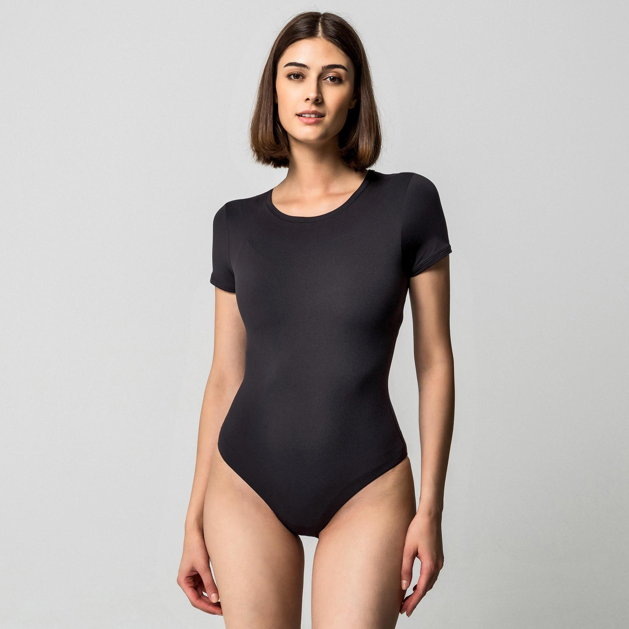 Manor Woman Kurzarm Slim Fit Body  