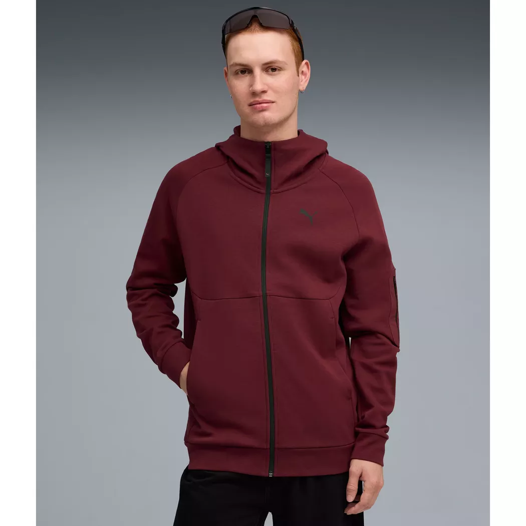 Puma - Hoodie, für Herren, Bordeaux, Größe XL