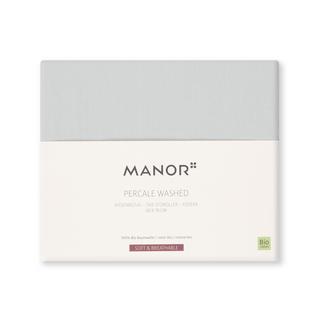 Manor Perkal Washed Federa del cuscino  