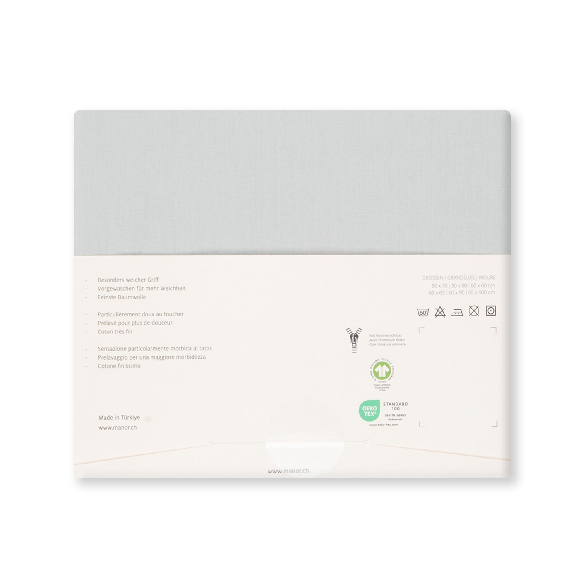 Manor Perkal Washed Federa del cuscino  