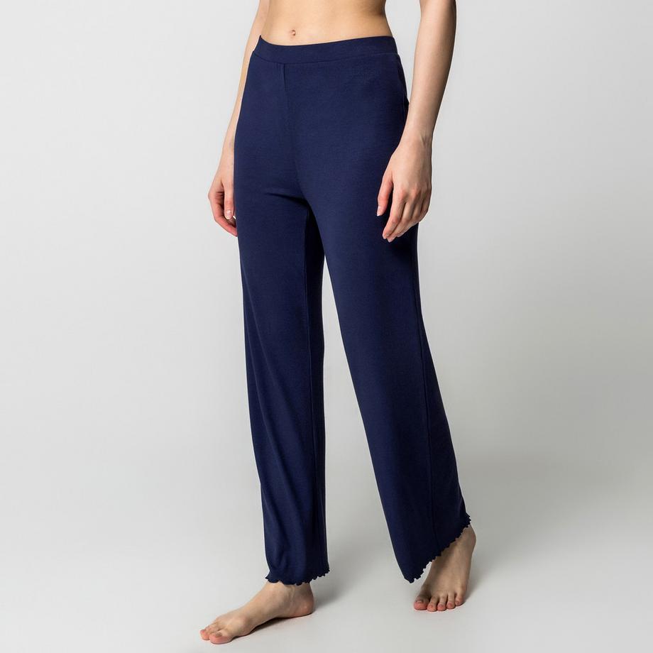 Manor Woman Pantaloni pigiama a costine Regular Fit  