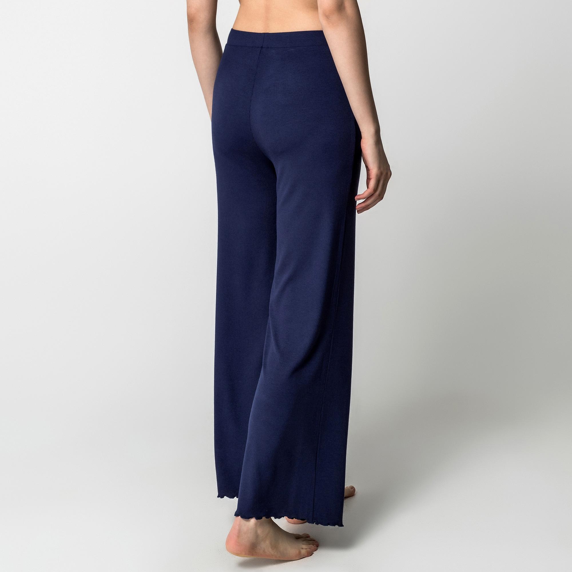 Manor Woman Pantaloni pigiama a costine Regular Fit  