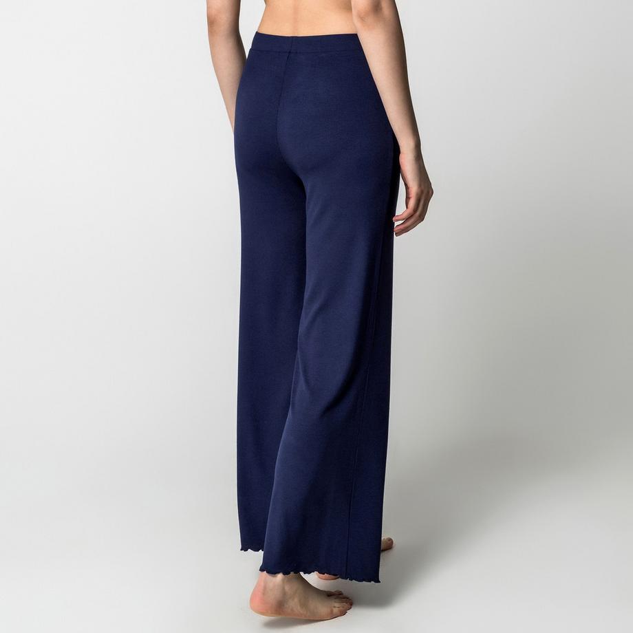 Manor Woman Pantaloni pigiama a costine Regular Fit  